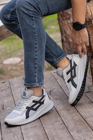 Garantili D120 Günlük Ortopedik Erkek Sneaker Spor Ayakkabı Füme