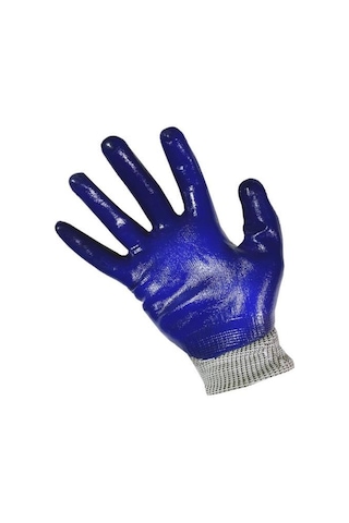 Faba Ep-1301 Lacivert Nitril Polyester Eldiven No 9