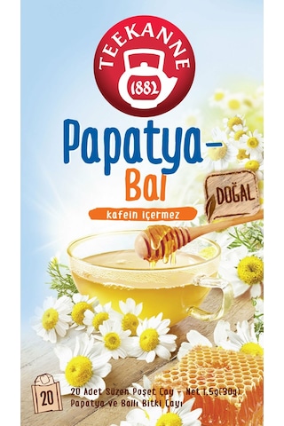 Teekanne Papatya Ve Ballı Bitki Çayı