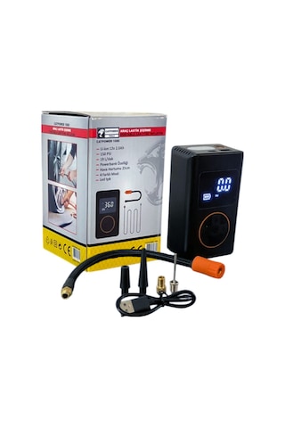Catpower 1080 Dijital Lastik Şişirme Pompası 12v