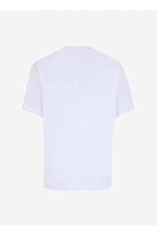 Moschino Jeans Beyaz Kadın Yuvarlak Yaka Baskılı T-shirt J0706-1001
