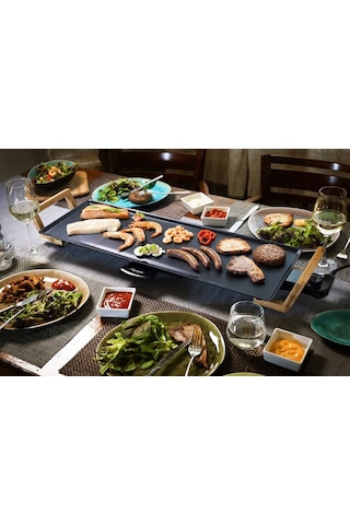 Bestron Teppanyaki XL 1800 W Elektrikli Masa Üstü Retro Izgara