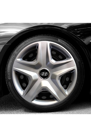 Kırılmaz Hyundai I20 15'' Inç Uyumlu Jant Kapağı 4 Adet 1 Takım 2010