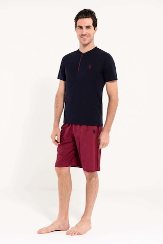 U.S. Polo Assn. Erkek Bordo Set Takım 12000 Bordo