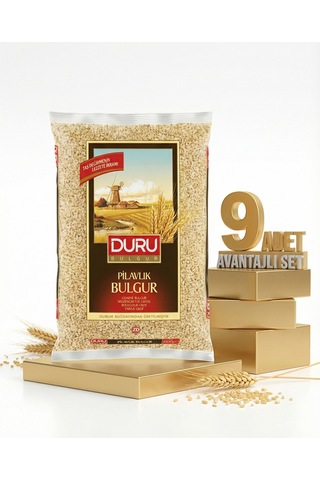 Duru Pilavlık Bulgur 9x1 Kg