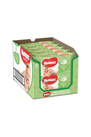 Huggies Doğal Bakım Islak Mendil 10 X 56'Lı