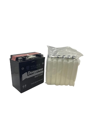 Deeppower 12v 14 Ah Motosiklet Aküsü 230 A En 150 87 163 - 12 Volt