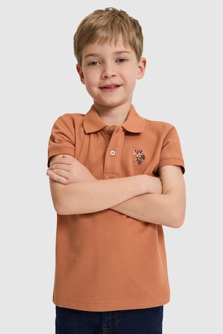 U.s. Polo Assn. Erkek Çocuk Gül Kurusu Tişört Basic 50325608-vr026 Gul Kurusu