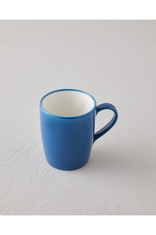 English Home Sway Bone Porselen 2'li Kupa 255 Ml Mavi