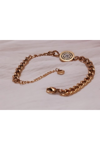 Giftworld Çelik Gold Zincir Bileklik