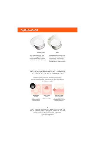 Missha Airy Pot Powder Ultra Hafif Transparan Sabitleyici Pudra Translucent 10 G