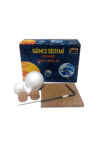 Güneş Dünya Ay Maketi Deney Seti Eğitim Seti