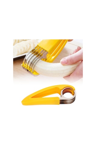 Geeroyoo Mutfak Multifonksiyon Elma Muz Domates Dilimleyici, Inox Bıçaklı Güvenli Abs Malzeme, Hızlı Temizlenir, Çocuk Ve Yaşlı Dostu Diğer