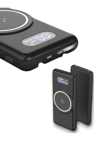 Northcity Pw10 Temassız Powerbank 10000mah - Kablosuz Şarj Ve Çoklu Bağlantı İmkanı