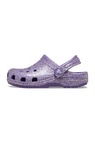 Crocs Classic Fantasy Glitter Clog T Terlik Sandalet 212562 510 Mor