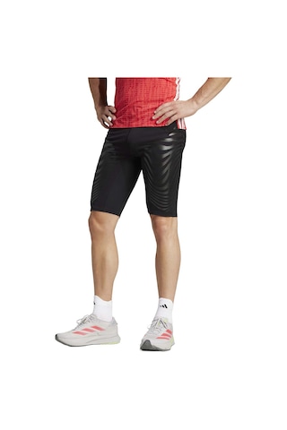 Adidas Adizero Control Erkek Siyah Koşu Tayt Ix8976 Siyah
