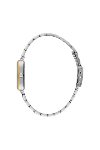 Daniel Klein Dk.1.14055-5 Dikdörtgen Kadran Metal Kordon Metal Kasa 3 Atm Suya Dayanıklı Metalik-altın Renk Kadın Kol Saati Gümüş - Altın