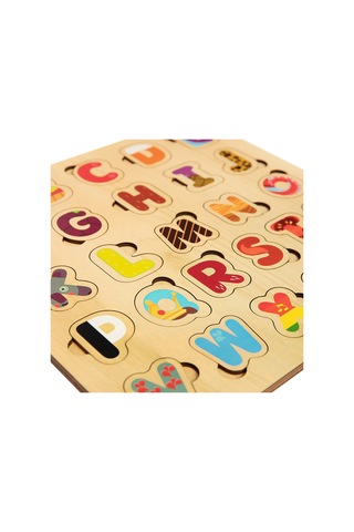 Rossie Ahşap Ingilizce Alfabe Eğitici Yapboz