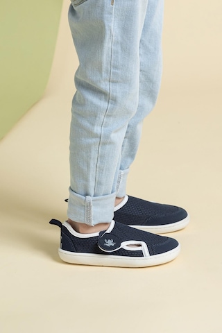 Hopfrög Kids Multi Barefoot Çocuk Ayakkabı Lacivert