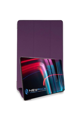 Apple iPad Uyumlu Mini 3 Kılıf Tablet Smart Kılıf - Mor