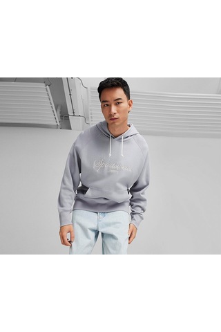 Puma Classics+ Hoodie Erkek Günlük Sweatshirts 62427563 Gri 62427563 Gri