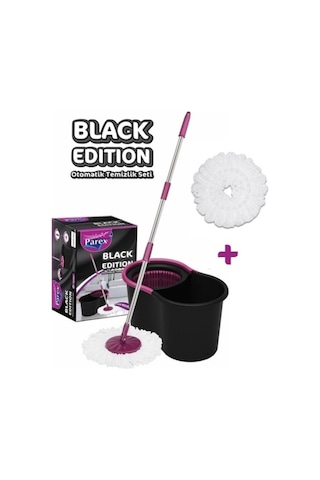 Black Edition Temizlik Seti 19 Lt+ 1 Adet Yedek Mop