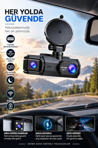 Plentiful Full Hd 1080p Gece Görüşü Wifi Bağlantı 180 Geniş Açı