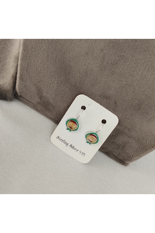 929 Ayar Gümüş Çocuk Küpesi Zarif Ve Güvenli Tasarım Model 6 Gümüş