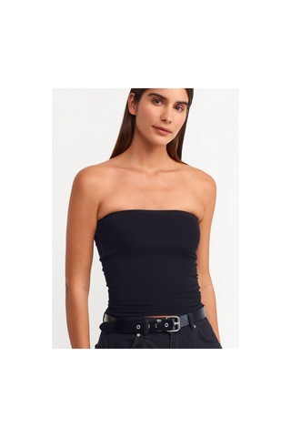 Rouge Basıc Dlv 20659 Straplez Top Siyah