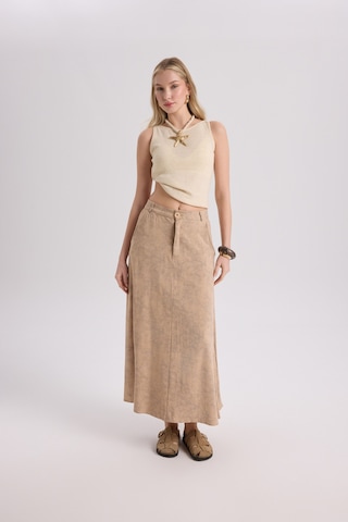 Mai Collection Mai Studios Co. Garias Cepli Uzun Batik Desenli Vizon Etek Vizon