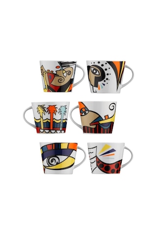 Kütahya Porselen Free Time Kahve Takımı