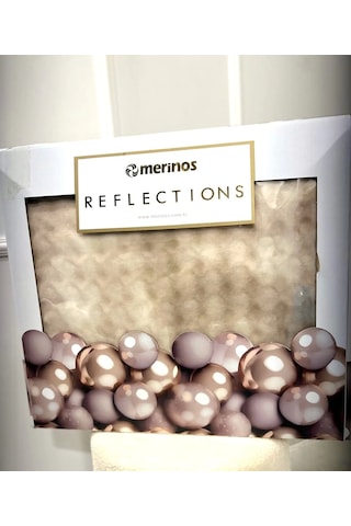 Nivemeshome Reflections Vizon 3 Parça Battaniye Seti Merinos Vizon