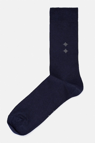 SÜVARİ Lacivert Düz Çorap
