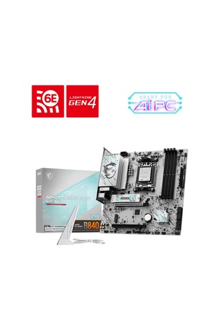 Msı B840m Gamıng Plus Wıfı6e Ddr5 Matx Am5 Msı B840m Gamıng Plus Wıfı6e Ddr5 Matx Am5