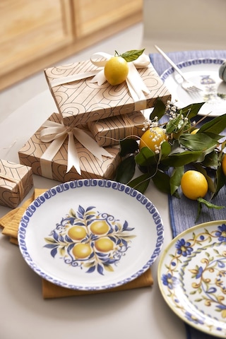Kütahya Porselen Amalfi 4 Parça 21 Cm Pasta Tabağı 447018