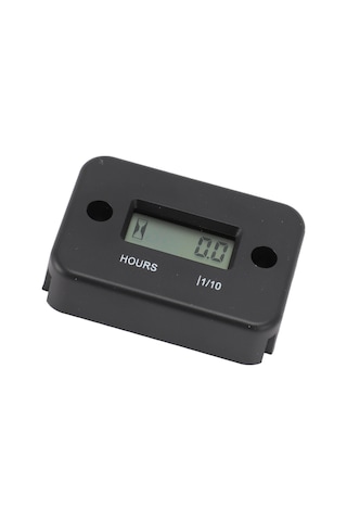Vkemall Mini Su Geçirmez Motor Saat Ve Devir Sayacı - Yüksek Hassasiyetli Lcd Ekranlı, 99999 Rpm, 9999.9 Saat Kaydı