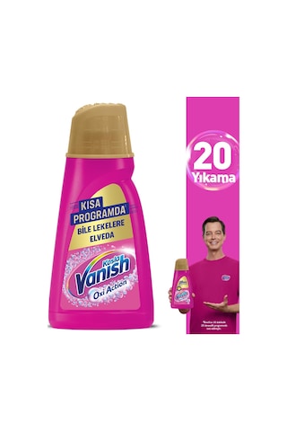 Vanish Oxi Action Renkliler İçin Deterjan ve Leke Çıkarıcı Sıvı 1 L