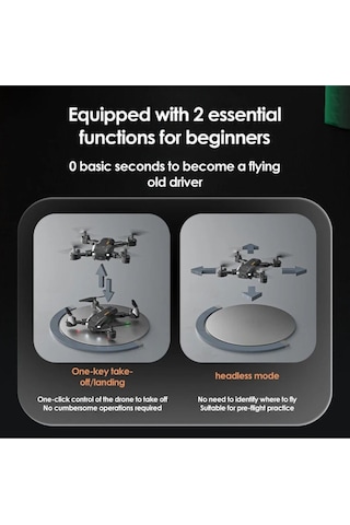Astro 1080p Hd Kameralı Drone Katlanabilir Taşıma Çantalı 4 Pervaneli Havada Stabil Kalma Sensörlü