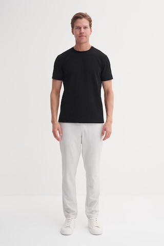 Cazador Slim Fit Erkek Premium Spor Basıc İnce Tshirt 42020 Siyah