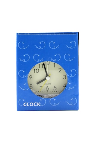 Twin Bell Alarm Clock Bgc-11 Üçgen Masa Çalar Saat Çap: 7.2cm Pilli Işıklı Metal Kasa Renkli Diğer