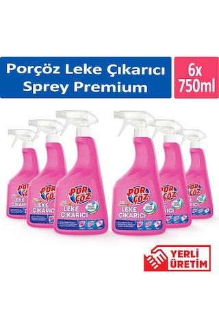 Leke Çıkarıcı Sprey Premium 750 Ml X 6 Adet