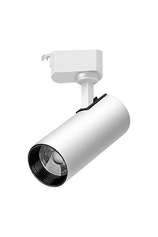 Alüminyum Gövde 30 Watt 3000 Kelvin Gün Işığı Ledli Çok Kaliteli Ray Spot , Led Armatür Ray Hariç Beyaz