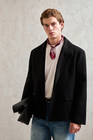 Hyman Erkek Oversize Blazer Ceket Siyah