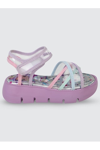 Civil Girls Kız Çocuk Sandalet 26-30 Numara Lila LILA