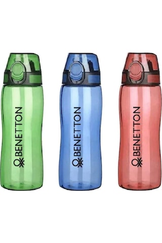 United Colors Of Benetton Pipetli Ve Kilitli Kapak Tritan Matara Suluk 700 Ml