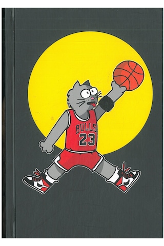 Paklon Tasarım Defter 80 Yap. Kareli Basket A5 14x21 Çok Renkl