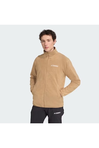 Adidas Multi Essentials Fermuarlı Erkek Polar Ceket Jm3115 Camel