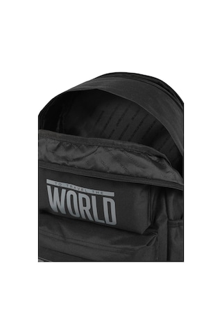 United Colors Of Benetton Siyah Çift Bölmeli Sırt Çantası 03829 Siyah