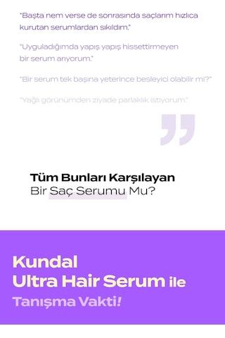 Kuru Ve Yıpranmış Saçlara Onarıcı Bakım Serumu Kundal Macadamia Ultra Hair Serum Blackberry Bay