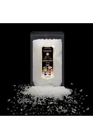 Hanzade Bitkisel Limon Tuzu Tane Parça 1 KG